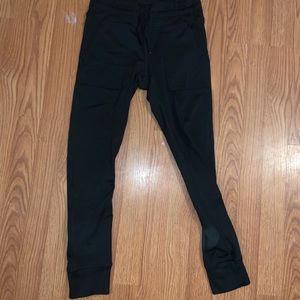 Aerie tie black leggings